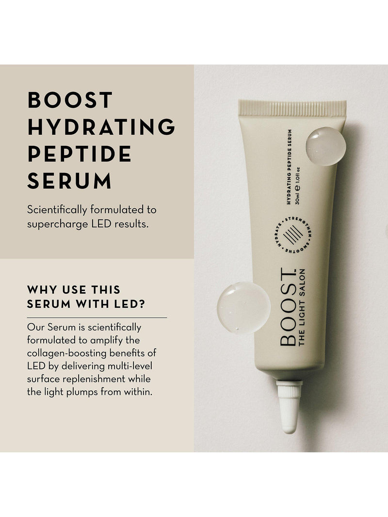 The Light Salon hydrating peptide serum 30ml - British product