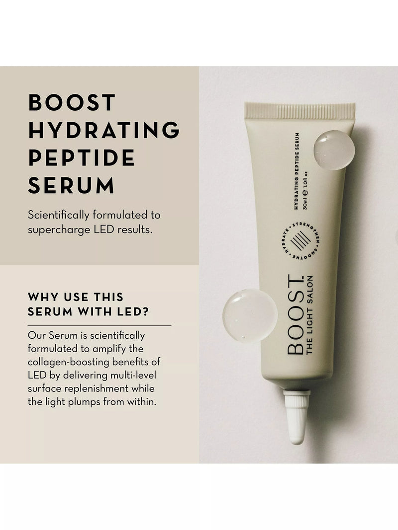 The Light Salon hydrating peptide serum 30ml - British product