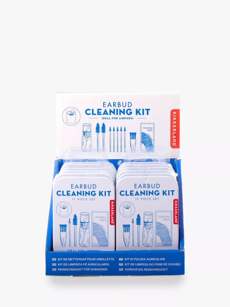 Kikkerland earbud cleaning kit, UK version