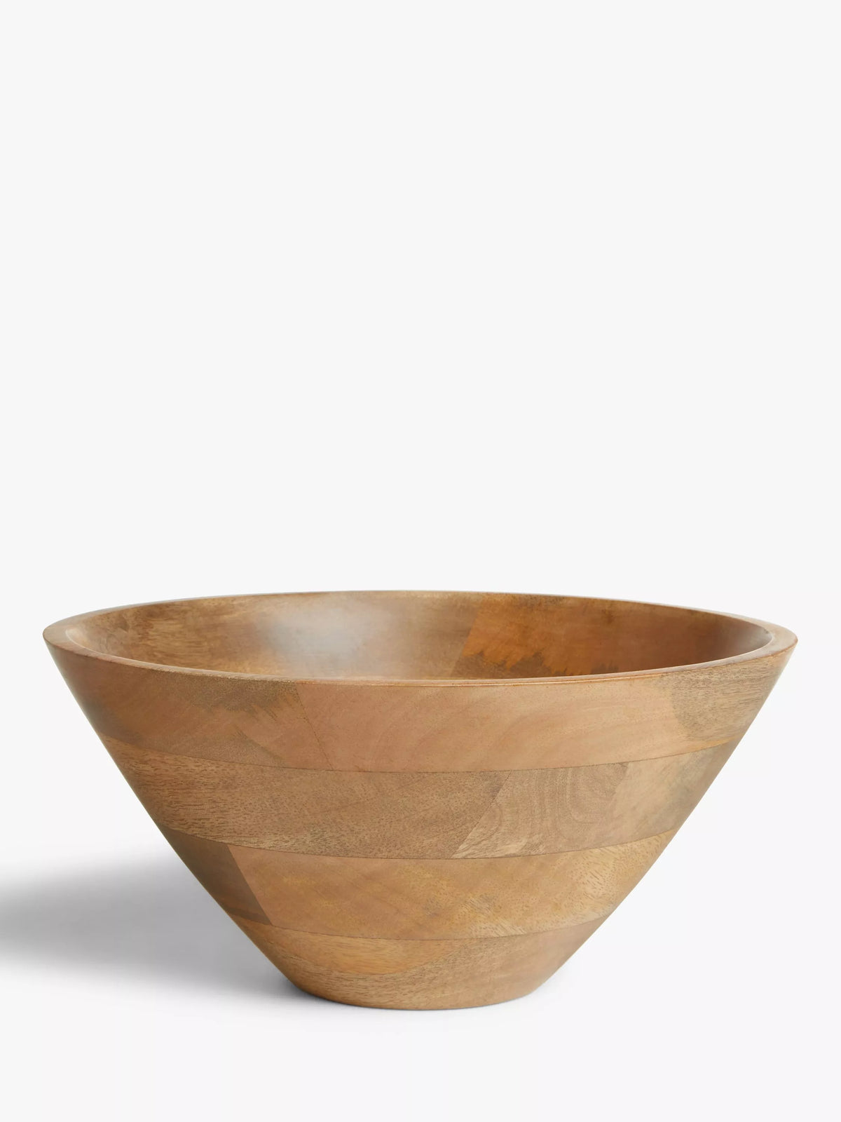 John Lewis salad bowl natural mango wood 24cm, UK version
