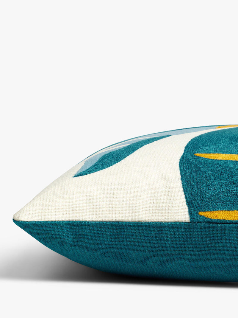 John Lewis banana leaves cushion - British product