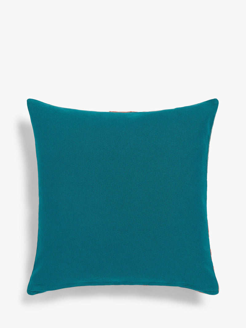 John Lewis floral embroidered cushion 50x50cm - British product