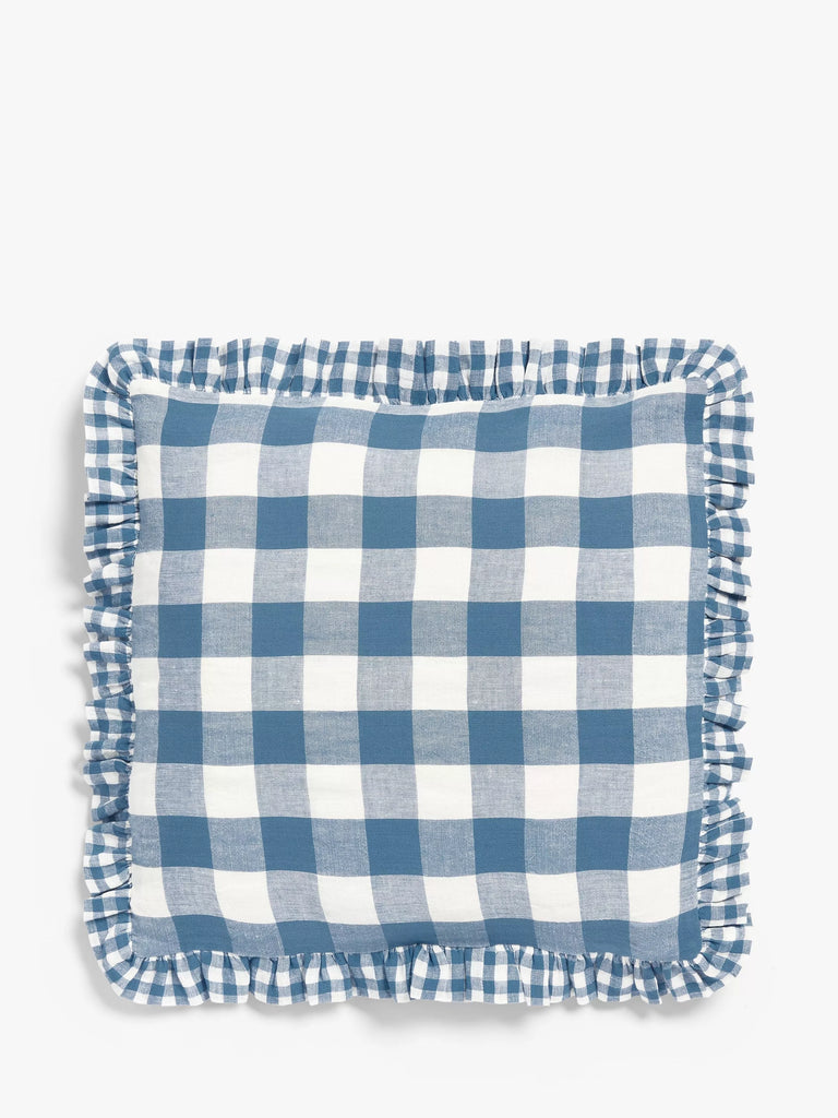 John Lewis ANYDAY Gingham Check Cushion