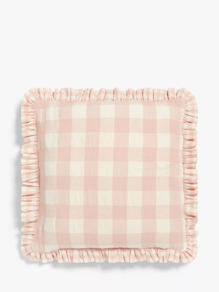 John Lewis ANYDAY Gingham Check Cushion