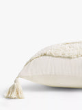 John Lewis tufted waves cushion 35x55cm, imported from the UK
