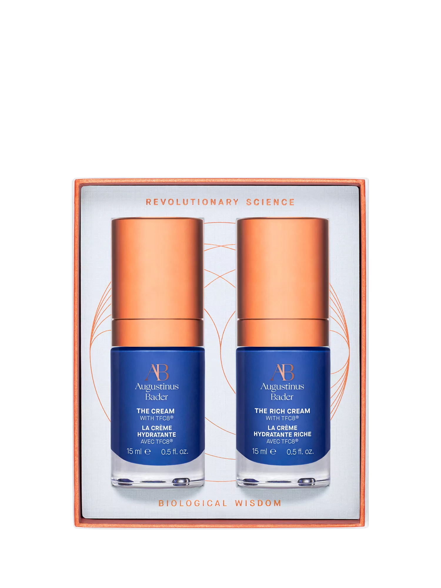 Augustinus Bader skincare gift set Discovery Duo 2x15ml, imported from the UK