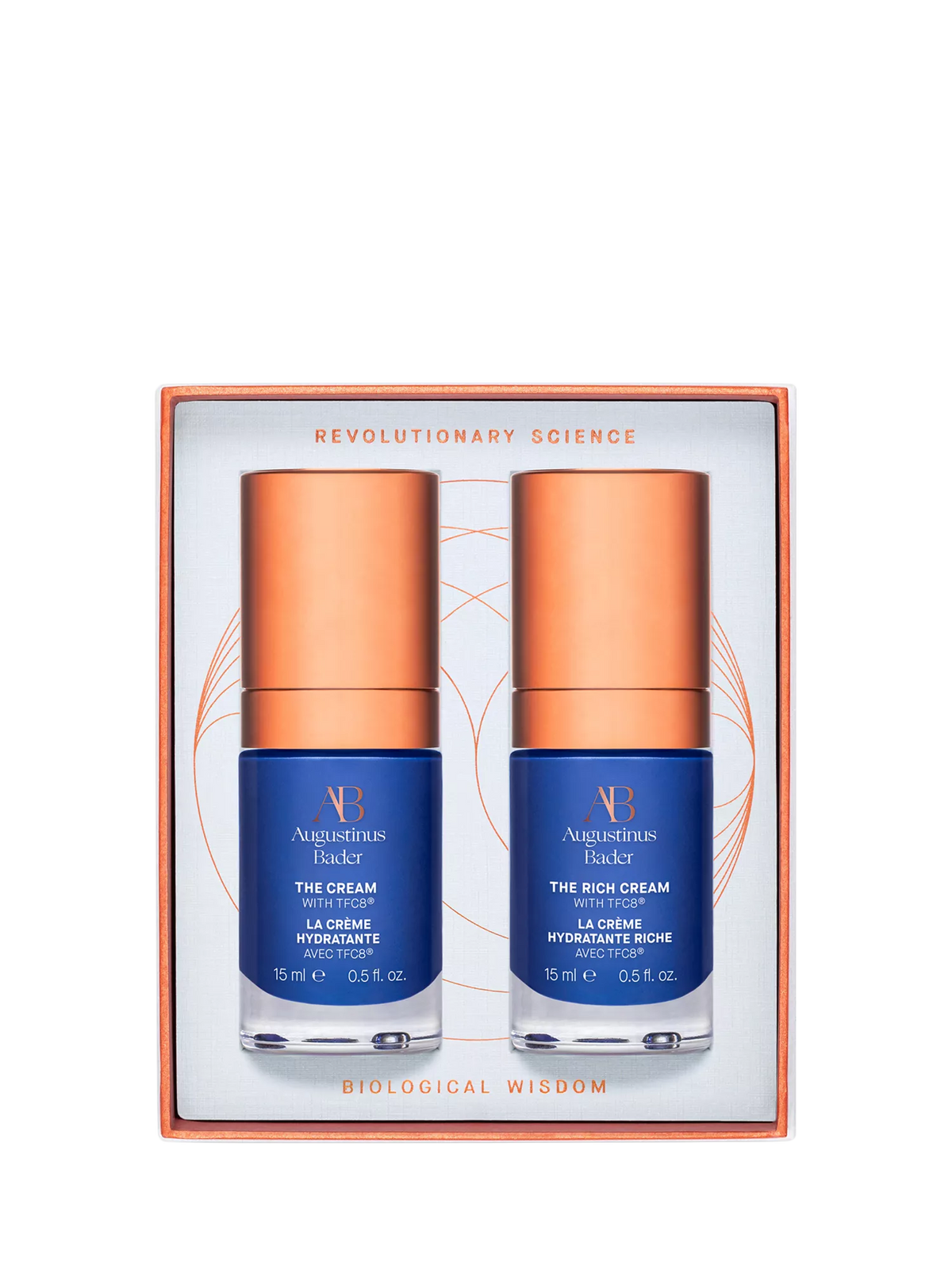 Augustinus Bader skincare gift set Discovery Duo 2x15ml, imported from the UK