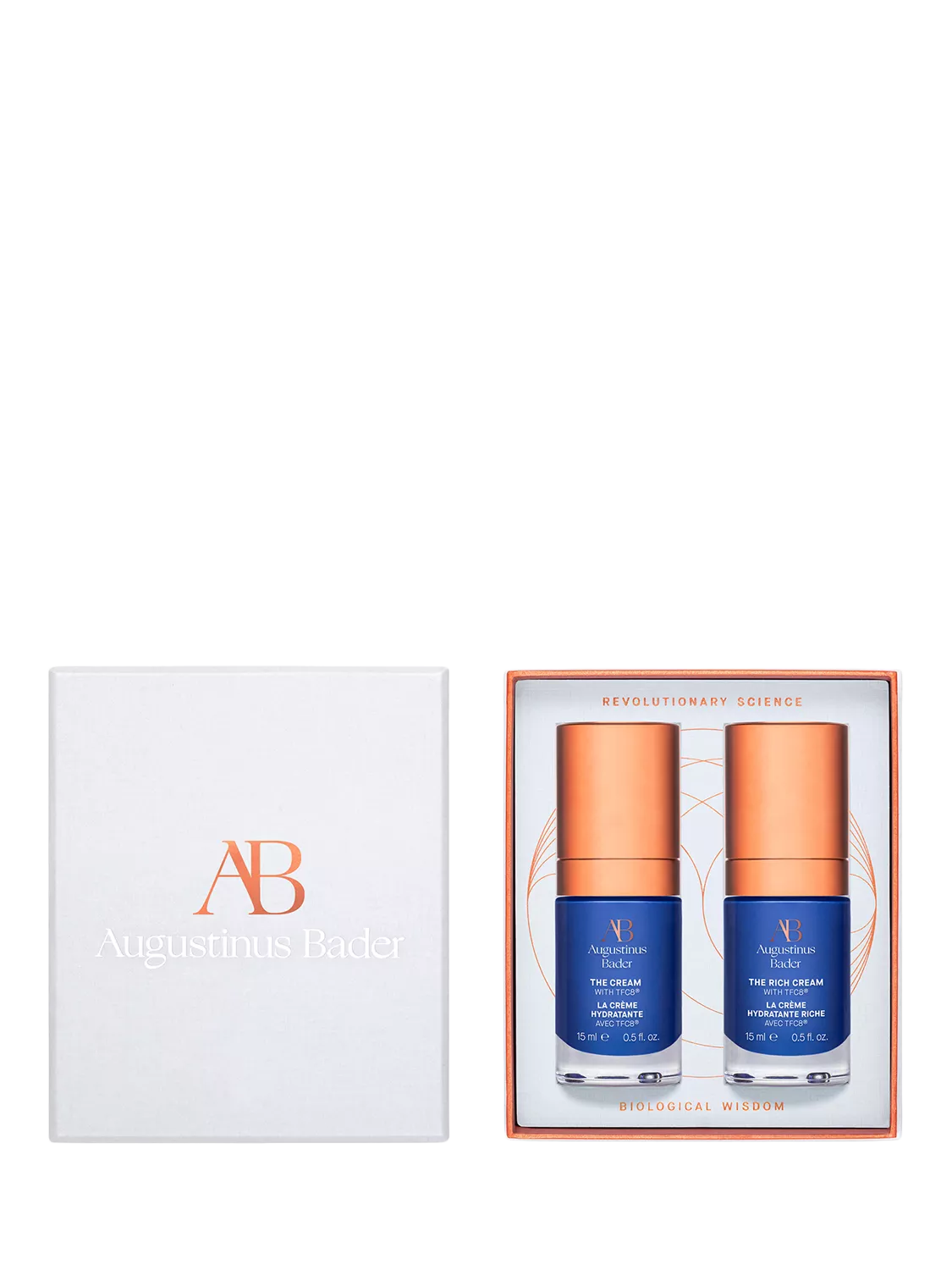 Augustinus Bader skincare gift set Discovery Duo 2x15ml, imported from the UK