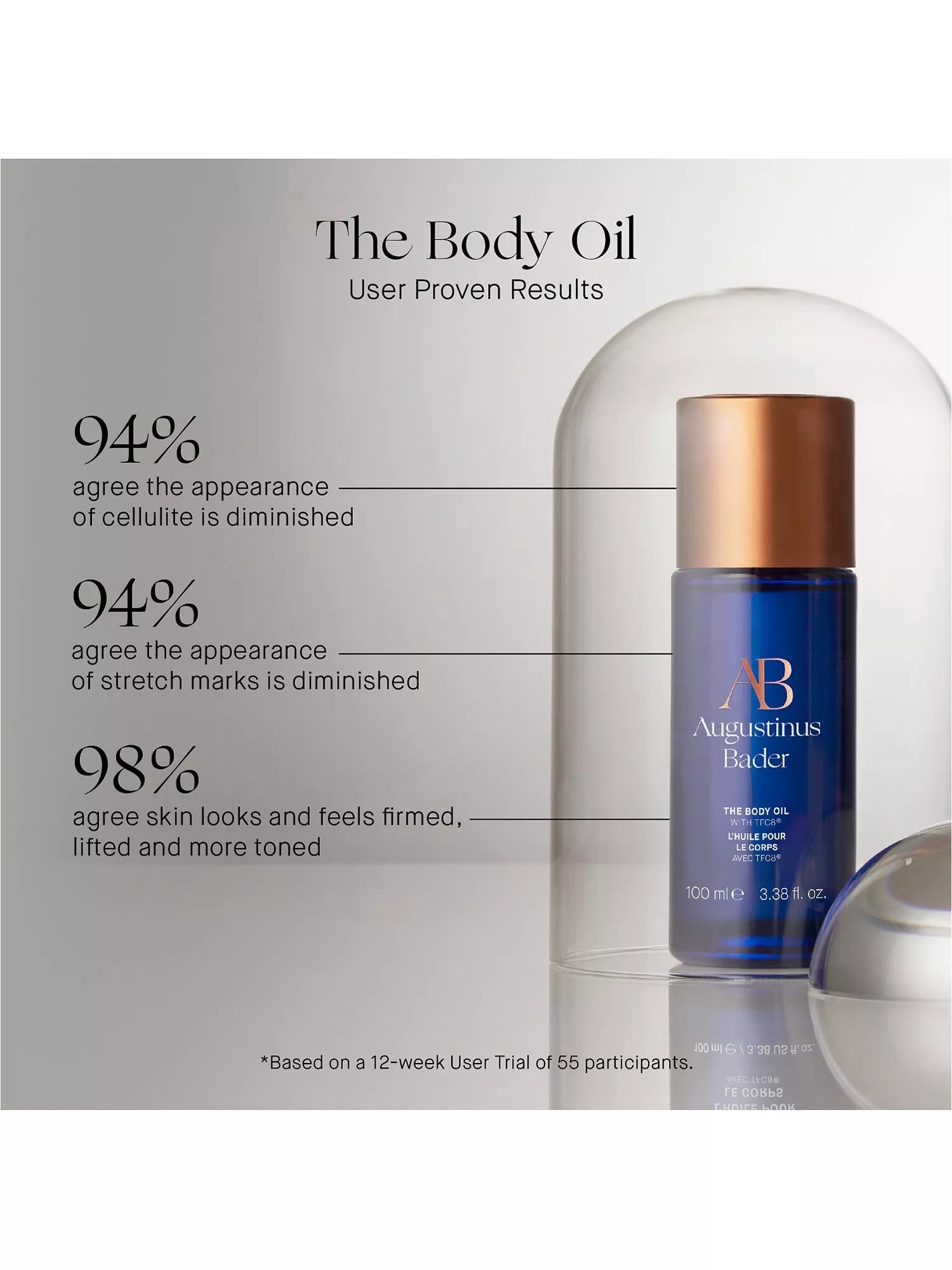 Augustinus Bader body oil 100ml, imported from the UK