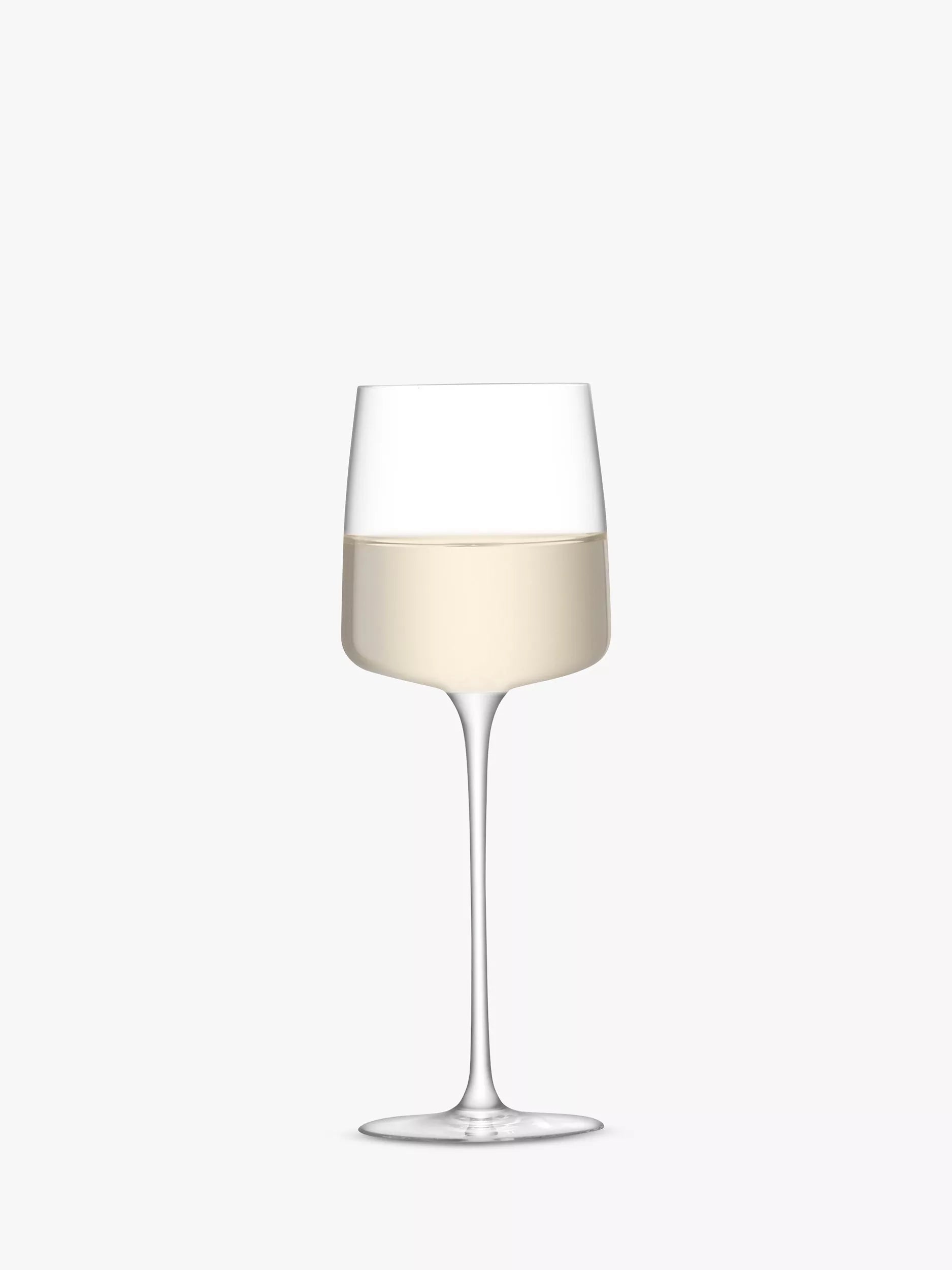 LSA International Metropolitan white wine glasses set of 4 350ml (British brand)
