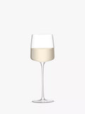 LSA International Metropolitan white wine glasses set of 4 350ml (British brand)