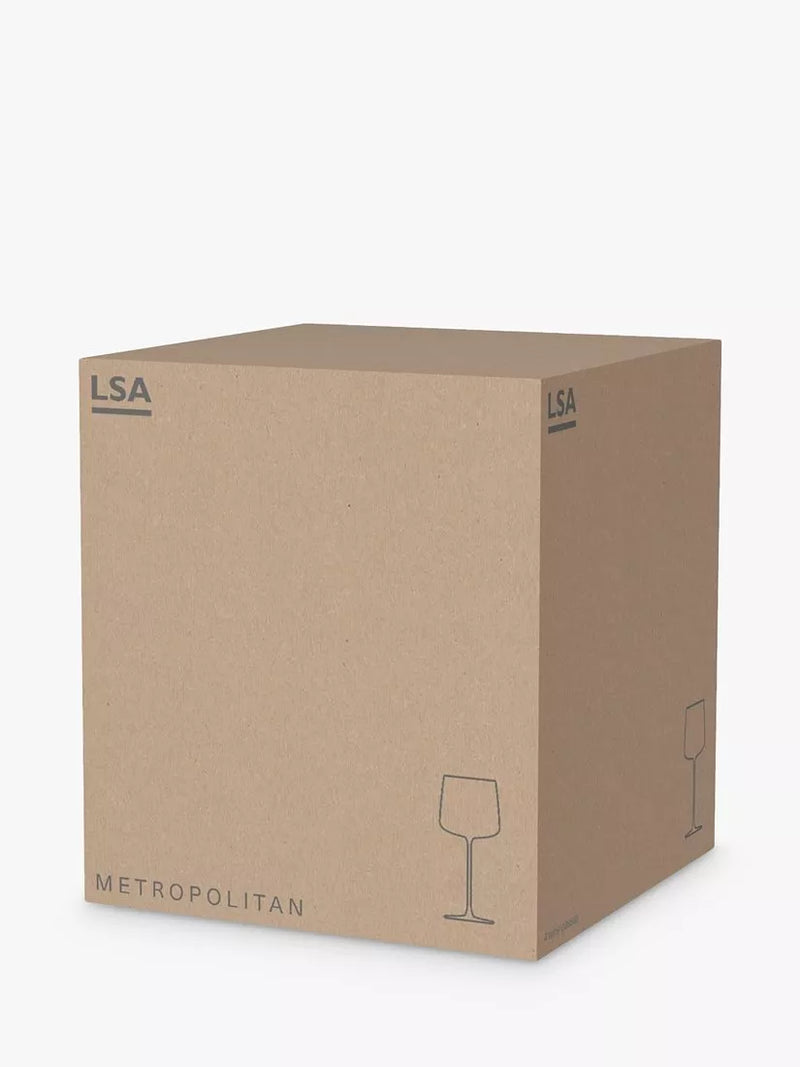 LSA International red wine glasses 400ml 4-piece, imported from the UK