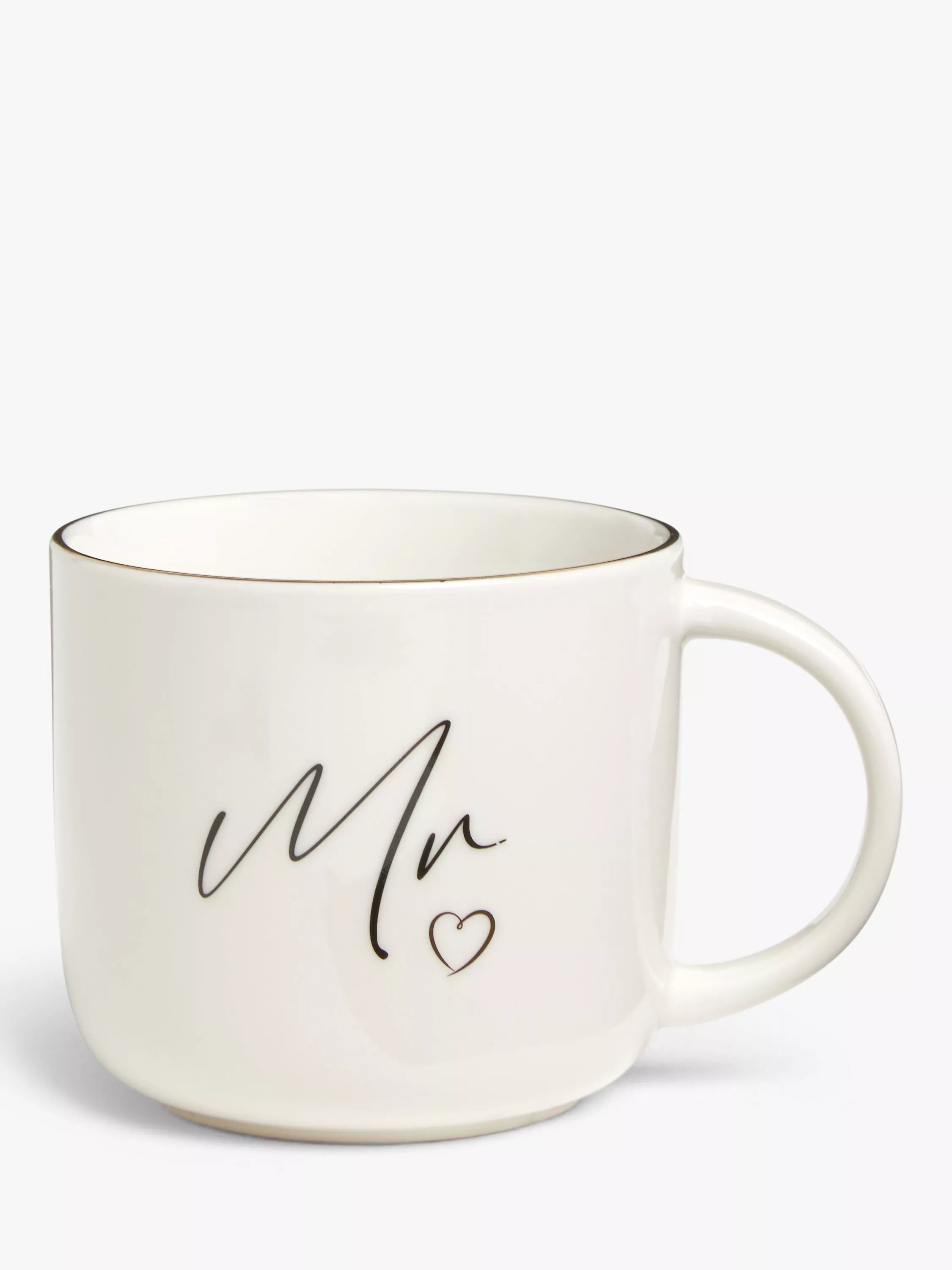 John Lewis fine china mug white 420ml, UK version
