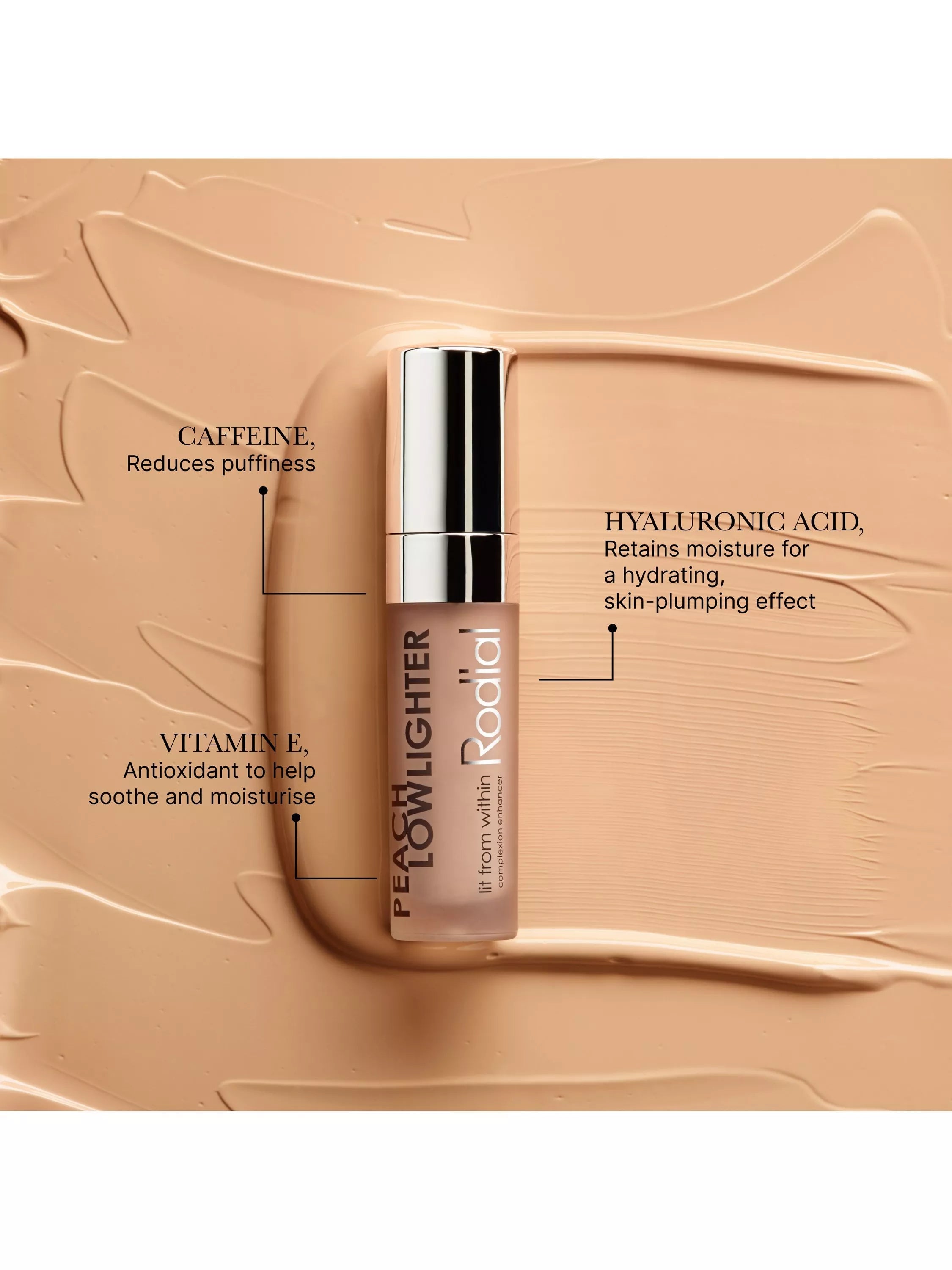 Rodial concealer Peach Low Lighter 5.5ml, UK version