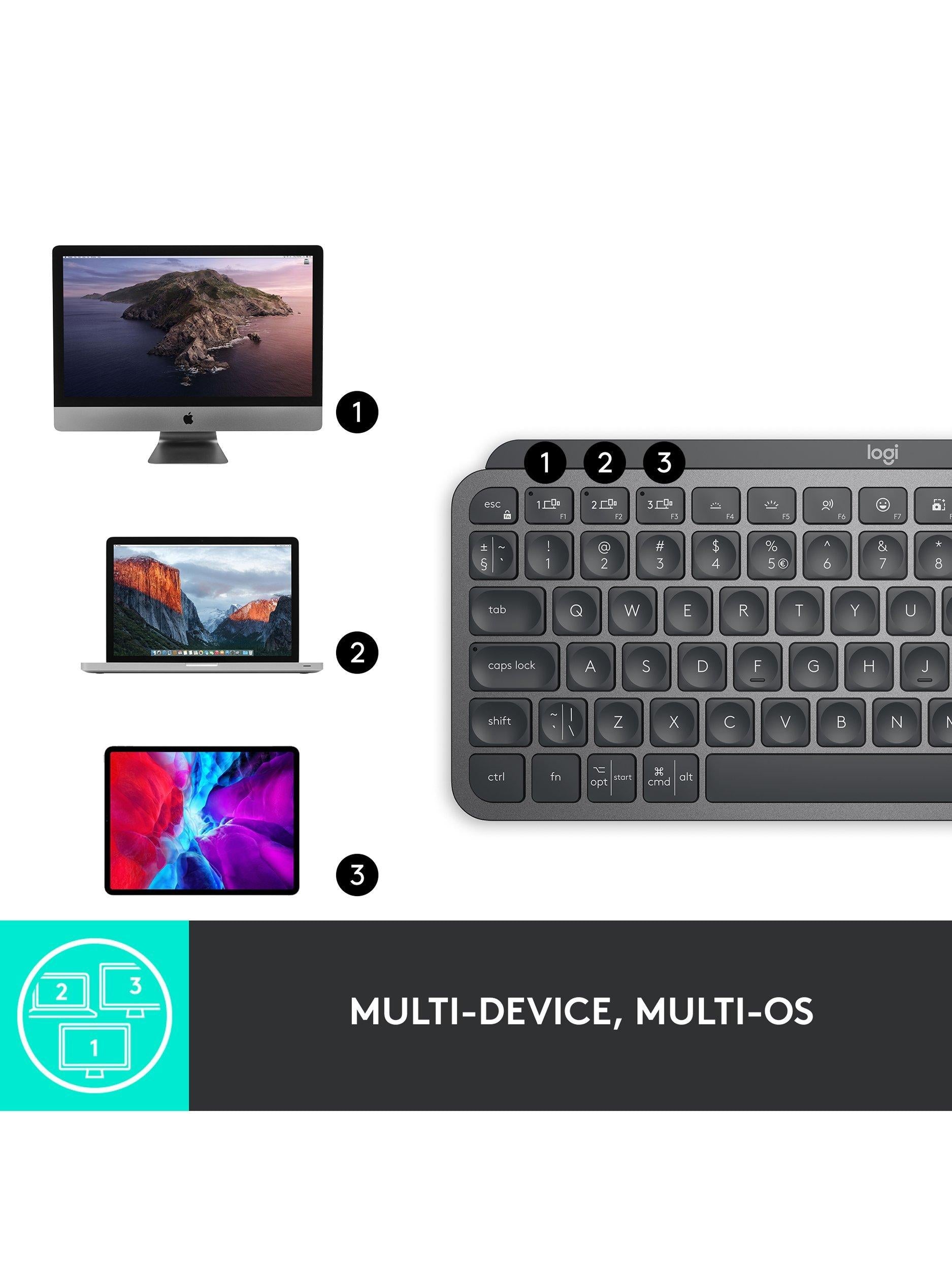 Logitech MX Keys Mini keyboard, UK version