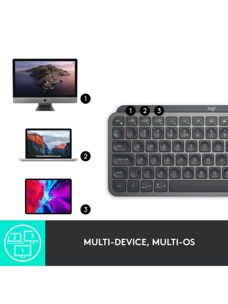 Logitech MX Keys Mini keyboard, UK version