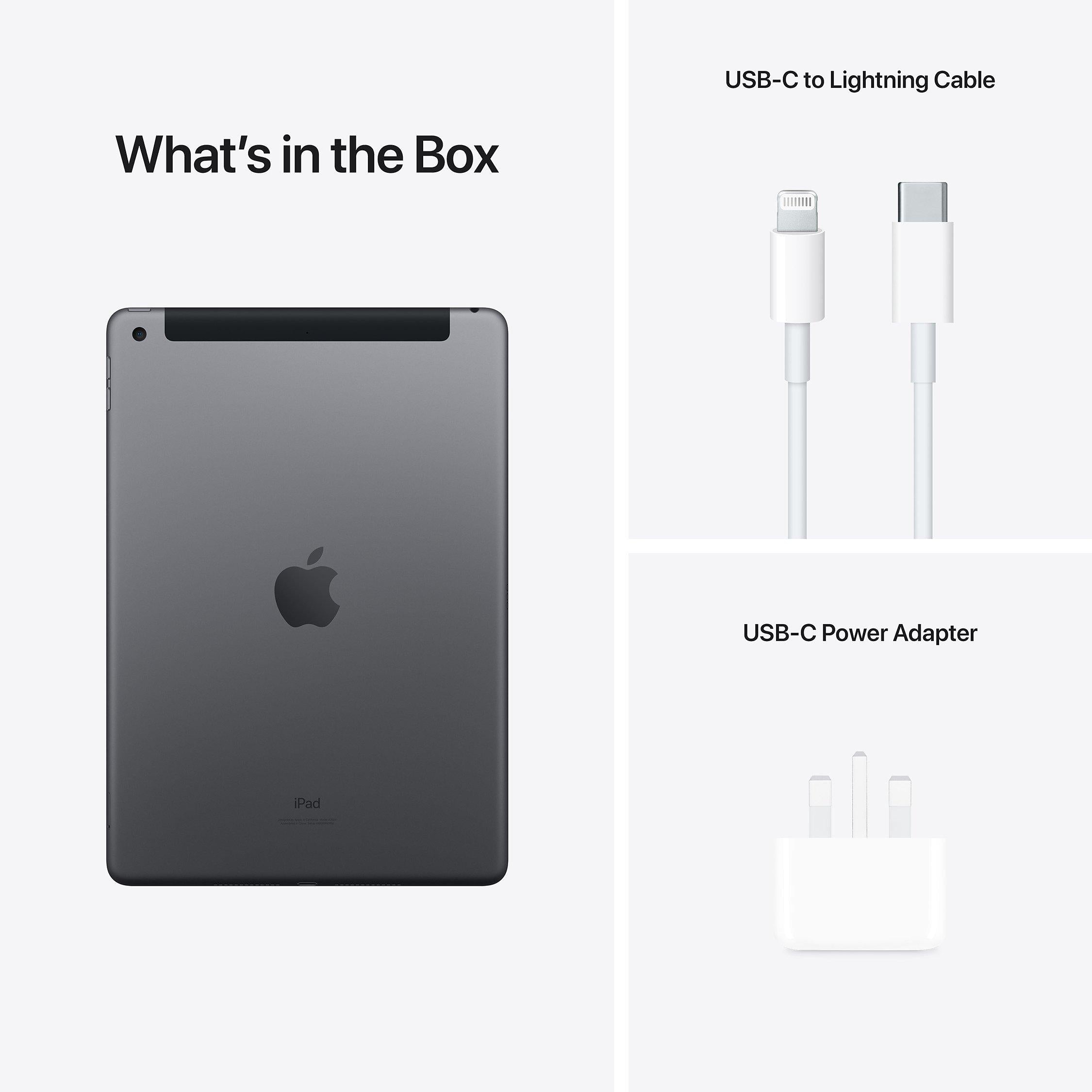 Apple iPad 10.2 inch 256GB cellular (British brand)