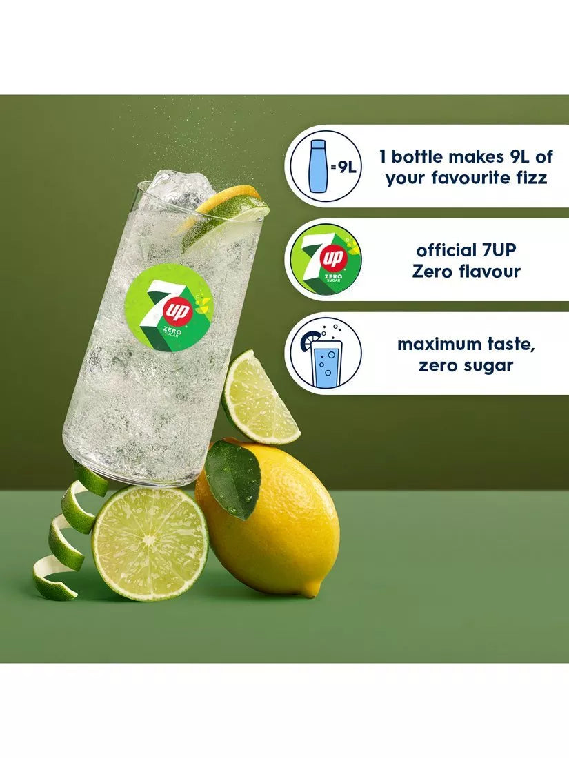 SodaStream sugar-free sparkling drink mix 440ml (British brand)