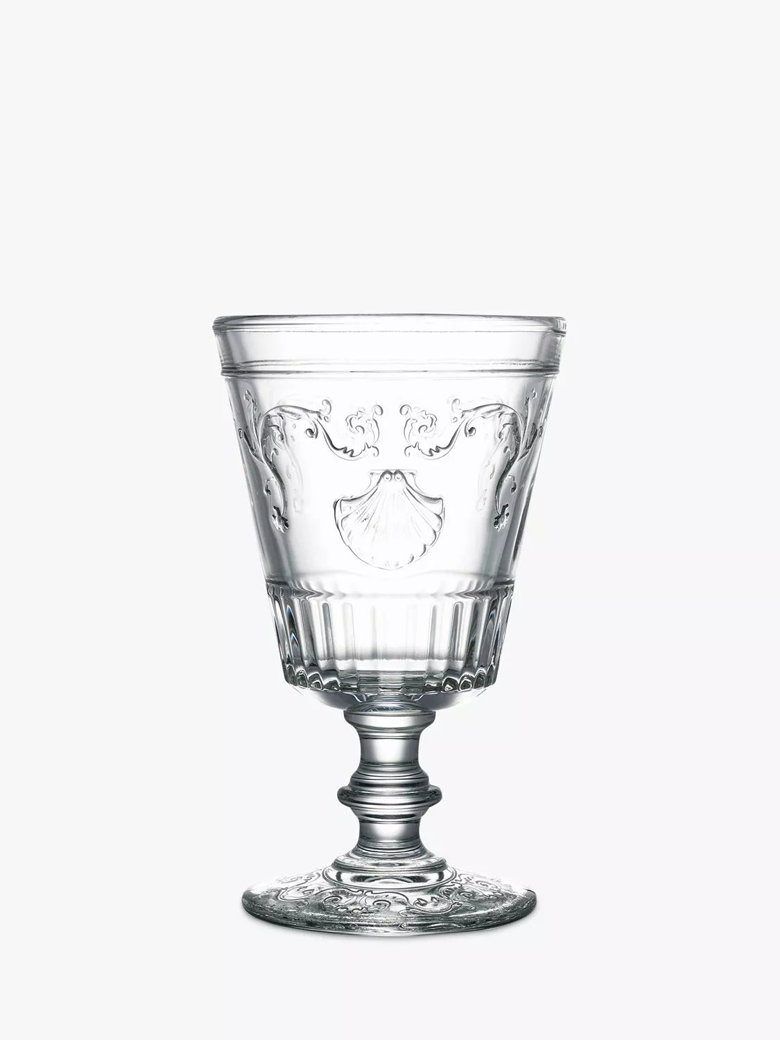 La Rochère Versailles wine and water glass set of 6, 400ml, clear, UK version