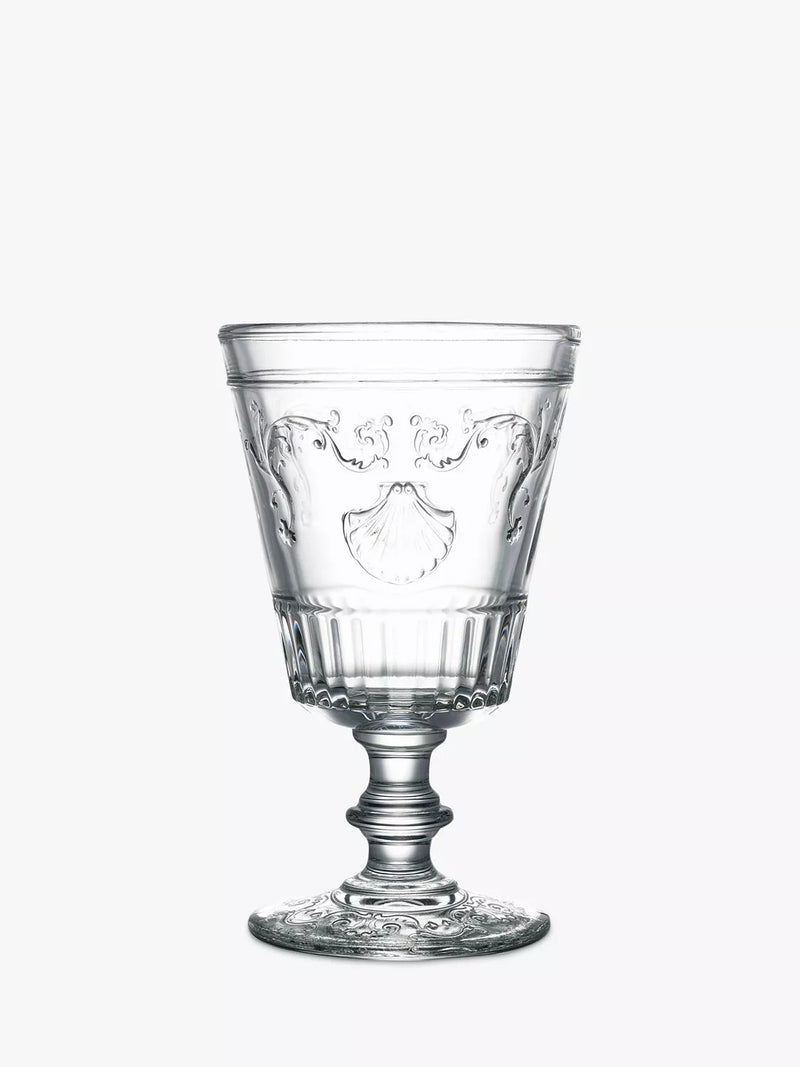 La Rochère Versailles wine and water glass set of 6, 400ml, clear, UK version