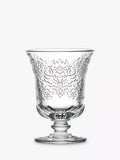 Set of six La Rochère Amboise 290ml clear glass wine goblets, UK version