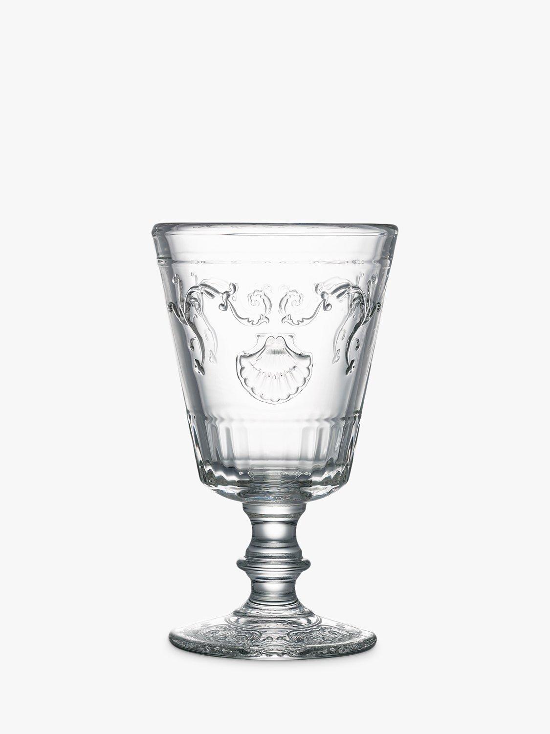 La Rochère set of six clear wine glasses, 200ml, UK version