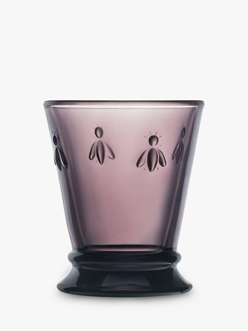 La Rochère bee design glass tumblers, set of 6, 260ml, UK version