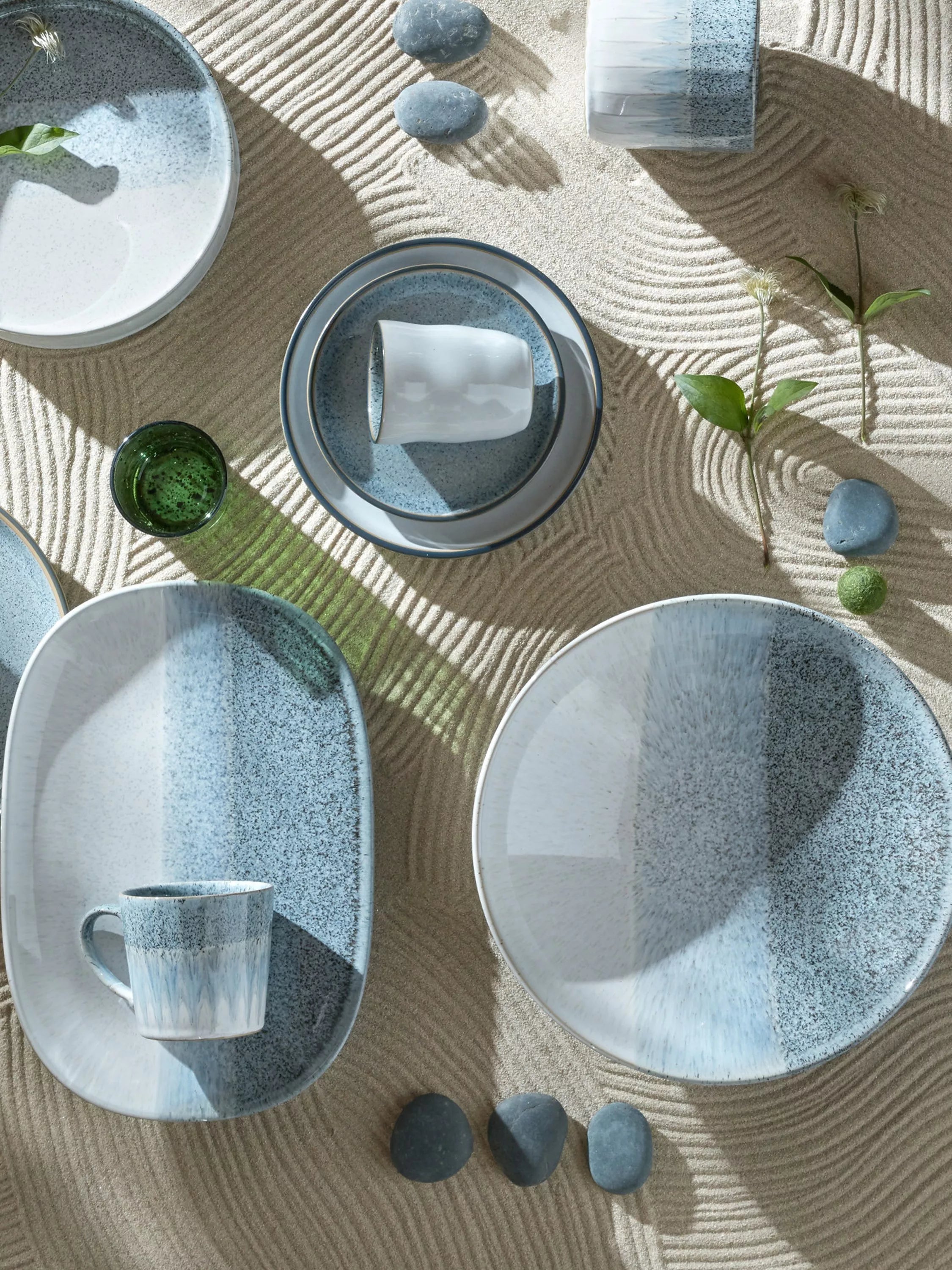 Denby Studio Grey Accent large serving bowl 30cm (British brand)