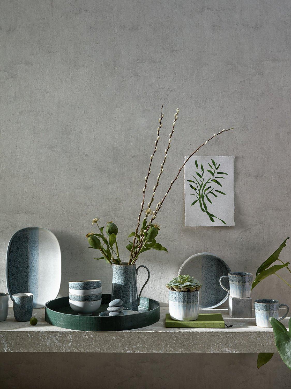 Denby Studio Grey Accent large serving bowl 30cm (British brand)