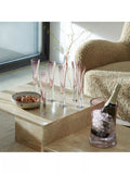 LSA International champagne flutes blush 170ml, UK version