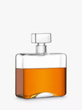 LSA International Cask Whisky rectangular decanter 1L, imported from the UK