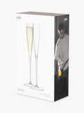 LSA International Grand Champagne Flutes set of 2 clear (British brand)