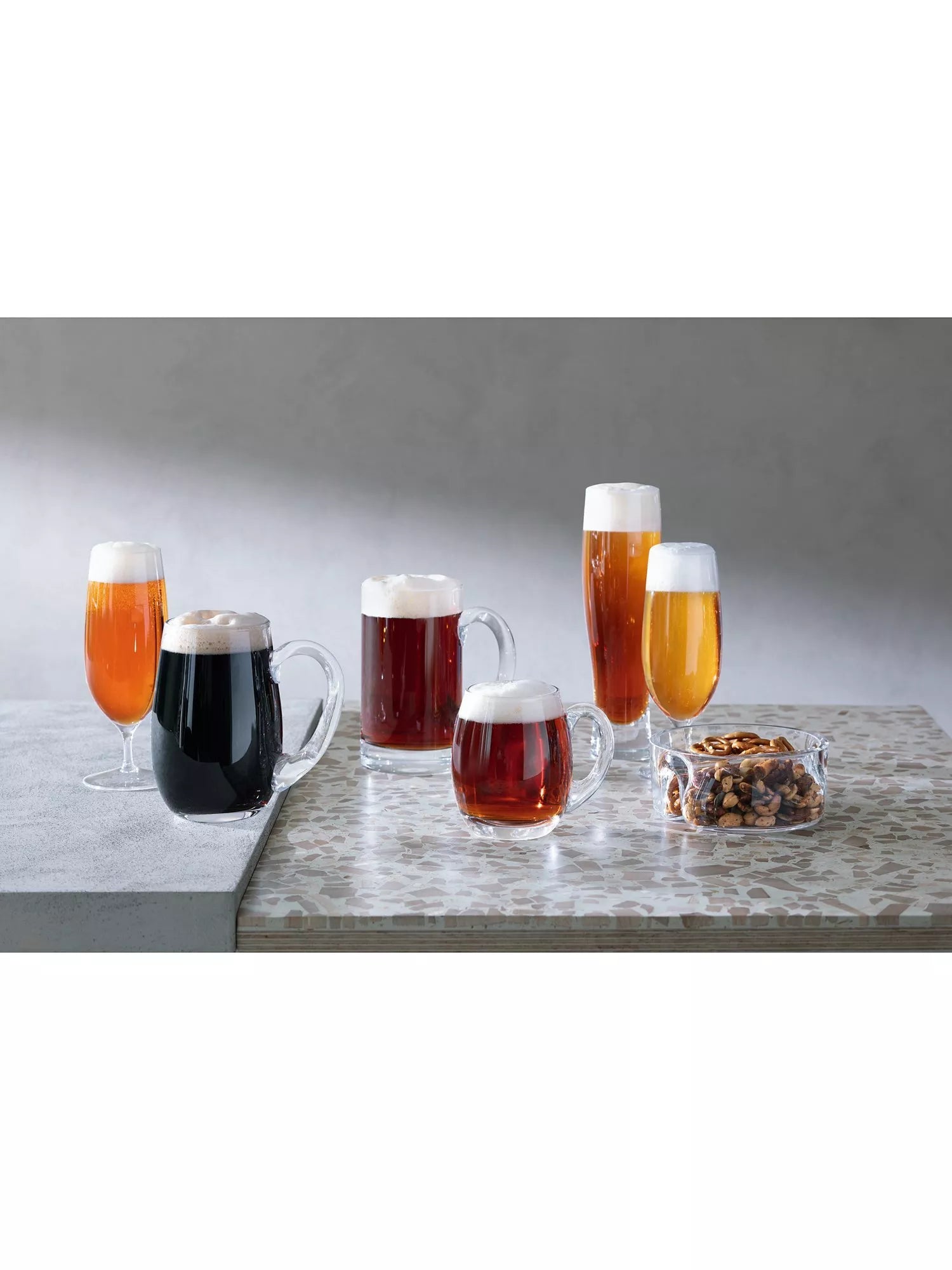 LSA International beer glasses set of 2 550ml, UK version