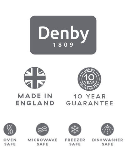 Denby Kiln Steinzeug Mittlere organische Servierschale Natur 19cm