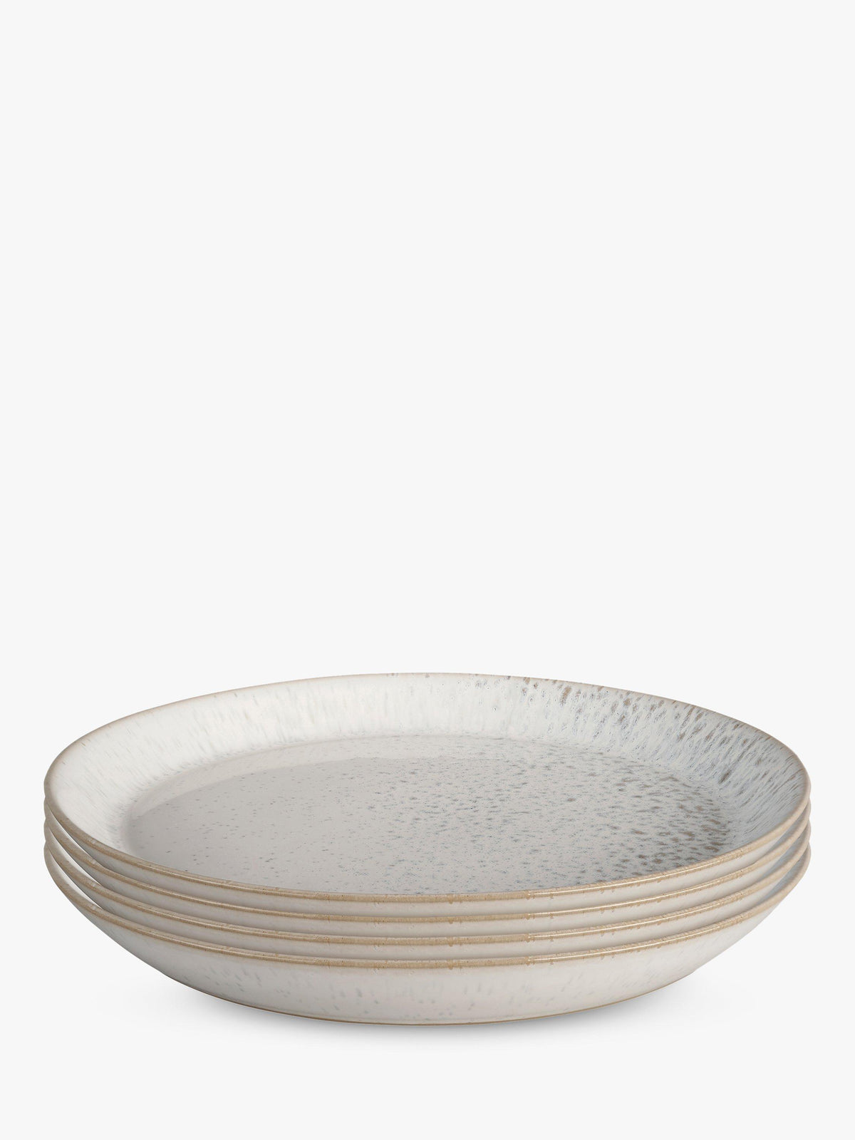 Stoneware Medium Plate Set of 4, 21.5cm, Dishwasher and Oven Safe