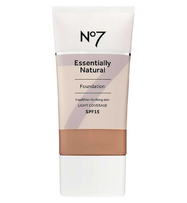 No7 Essentially Natural Foundation SPF15 40ml GOODS Boots wheat  