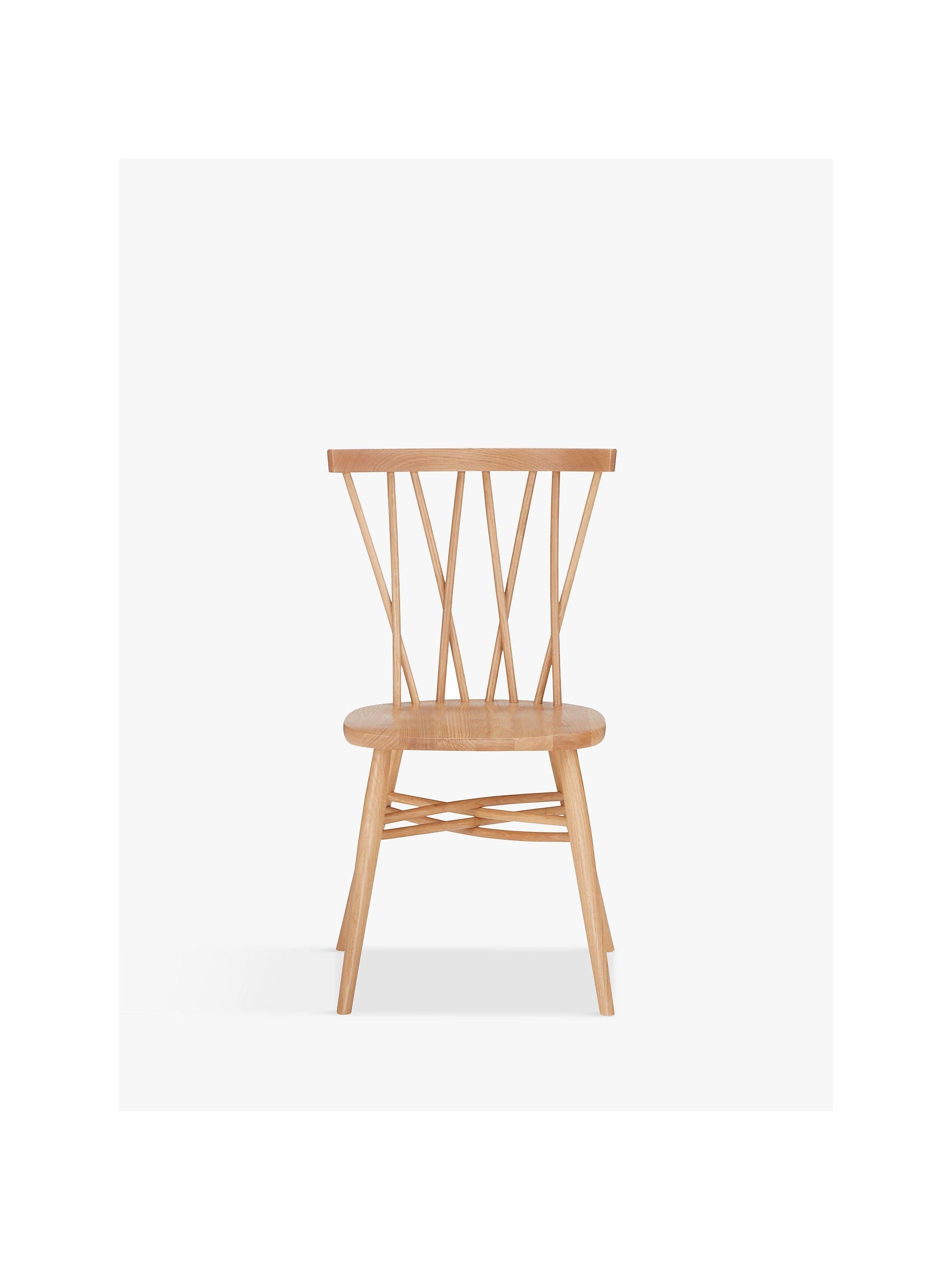ercol Shalstone oak dining chair fully assembled (British brand)