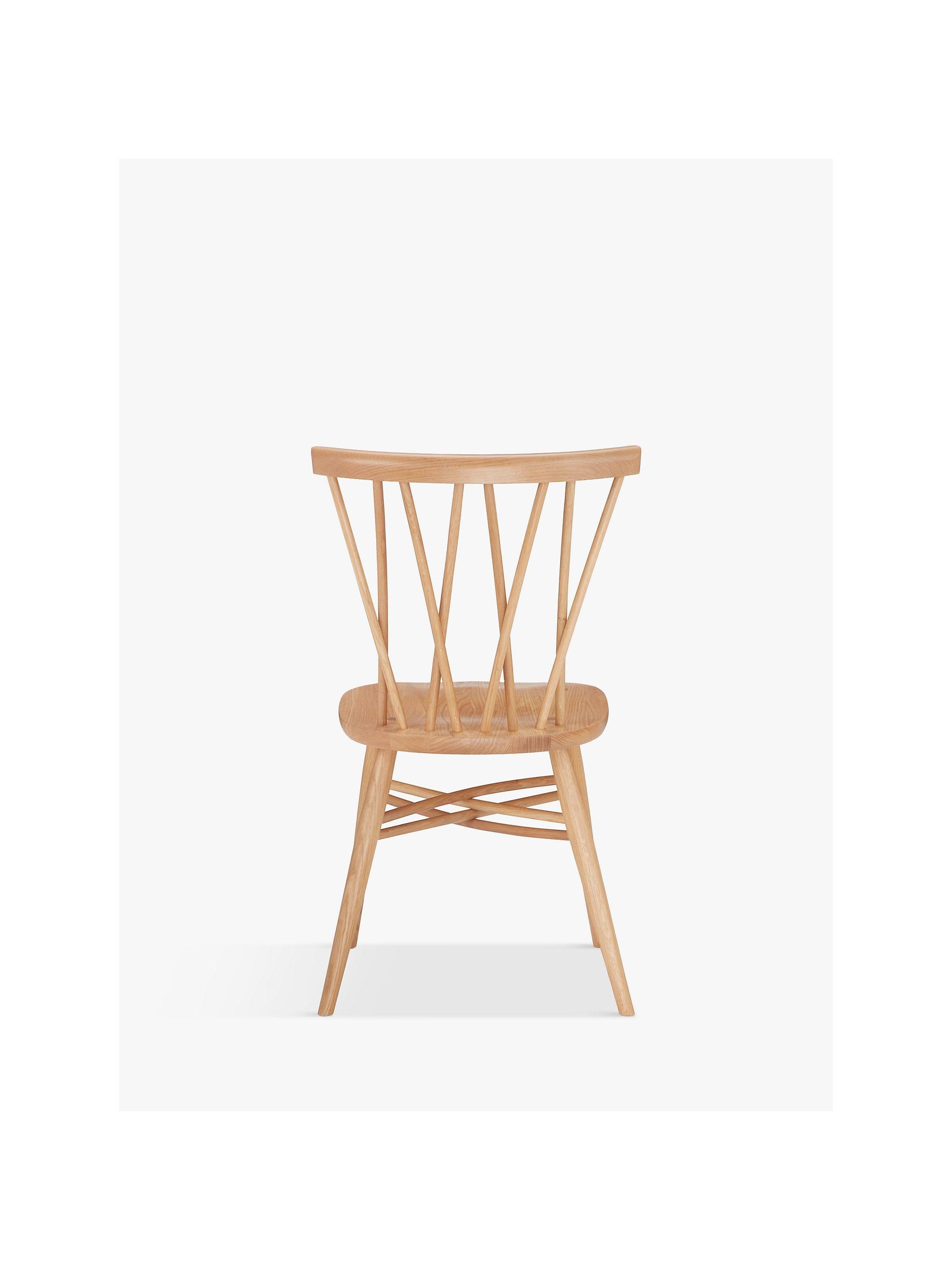 ercol Shalstone oak dining chair fully assembled (British brand)