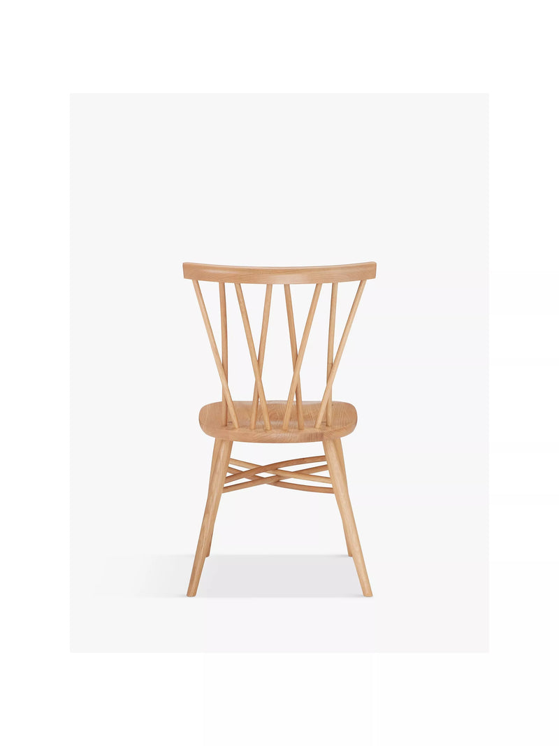ercol Shalstone oak dining chair fully assembled (British brand)