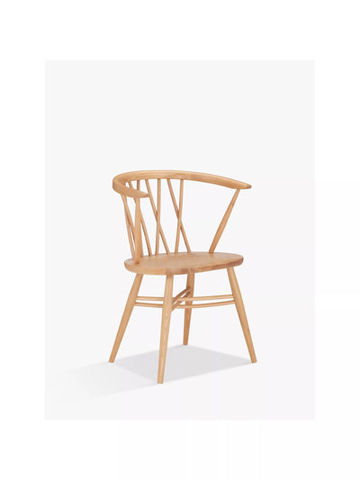 John Lewis ercol Shalstone Dining Armchair Oak- Buy online at McGrocer