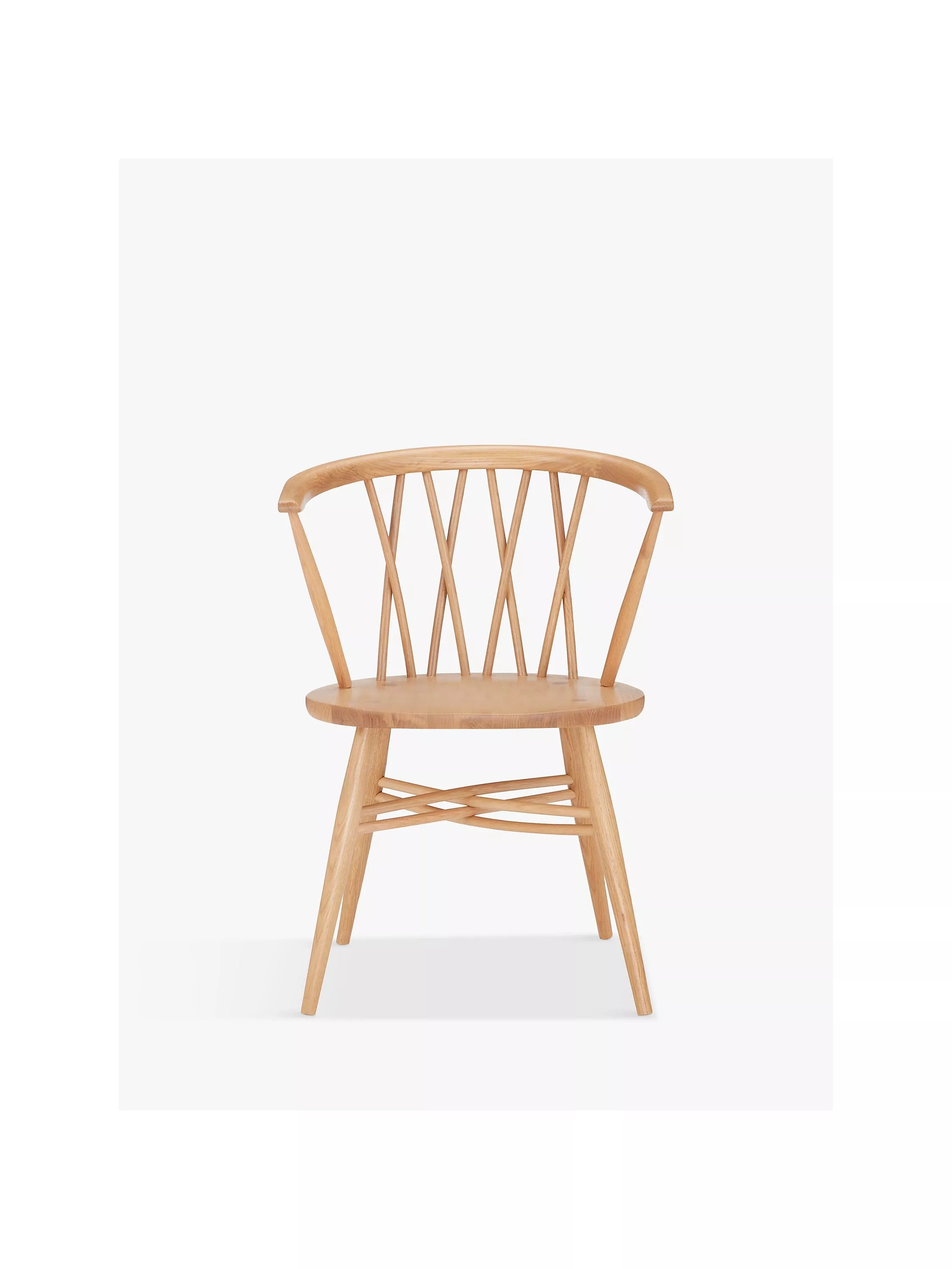 ercol Shalstone dining armchair oak (British brand)