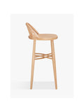 ercol Shalstone bar stool in oak, imported from the UK