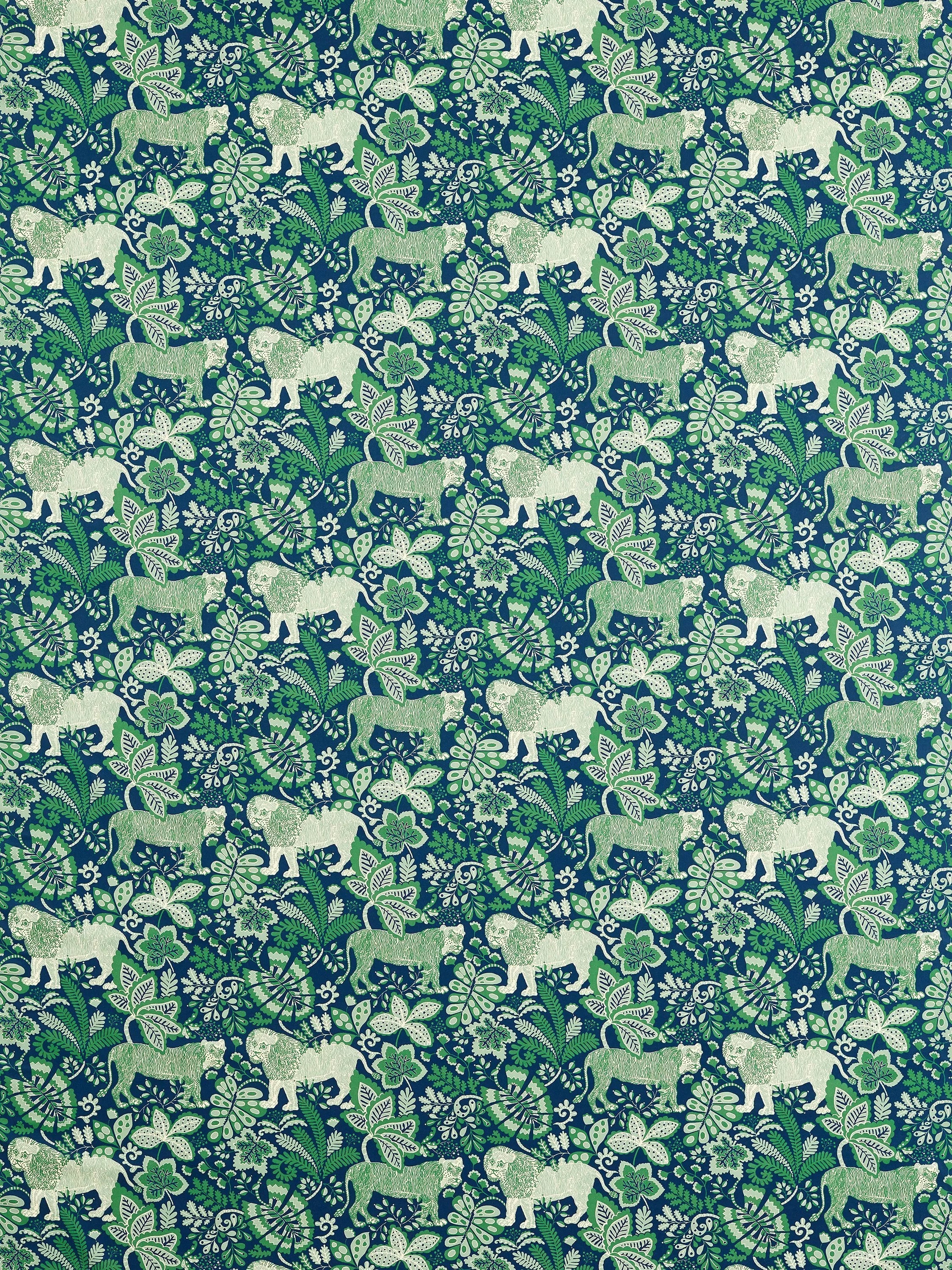 Scion Rumble in the Jungle furnishing fabric - British product