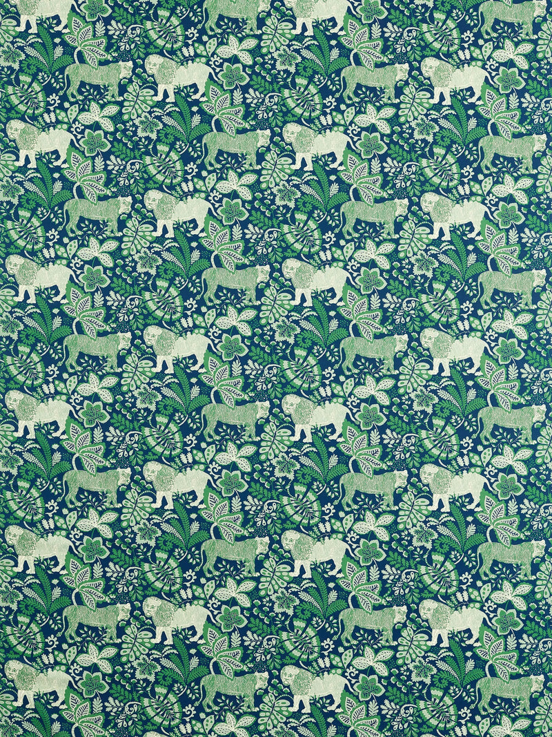 Scion Rumble in the Jungle furnishing fabric - British product