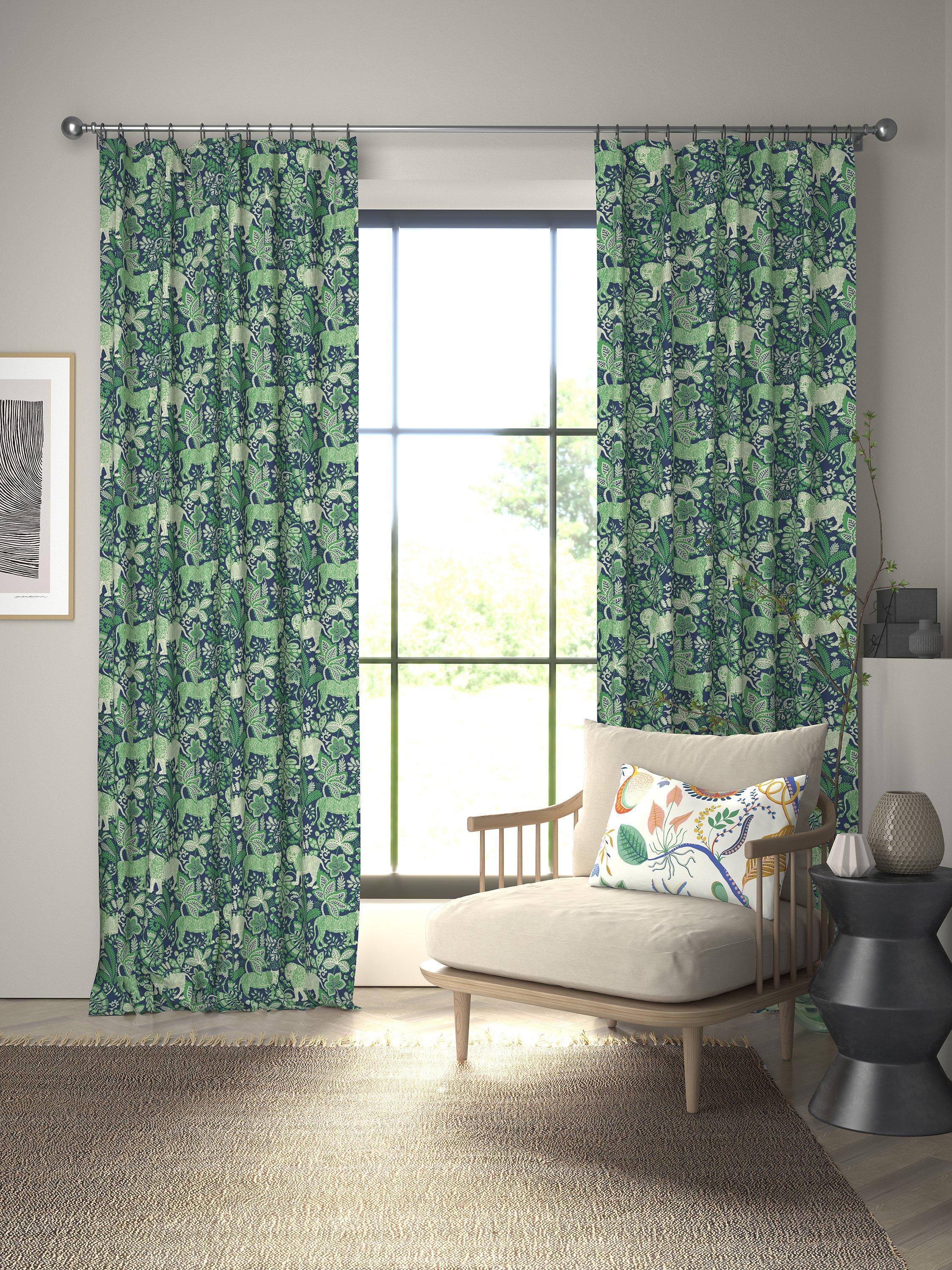 Scion Rumble in the Jungle furnishing fabric - British product