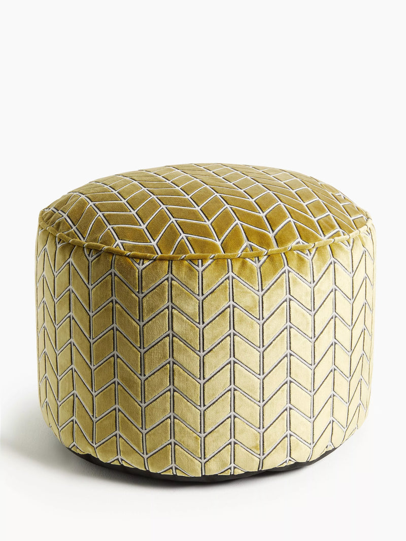 Harlequin Perplex Pouffe ochre, UK version