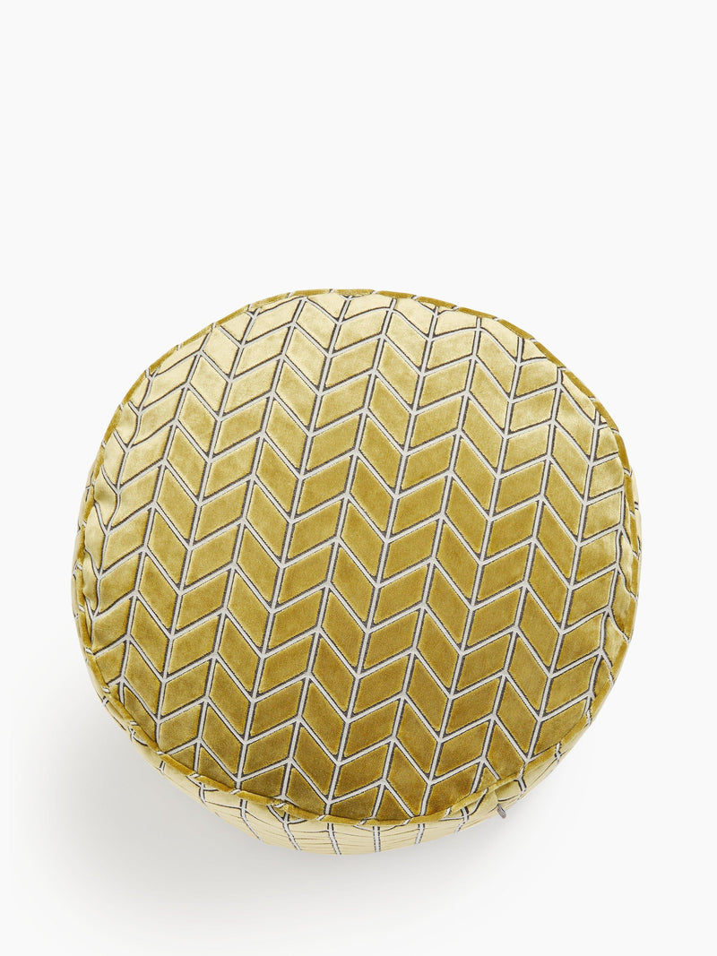 Harlequin Perplex Pouffe ochre, UK version