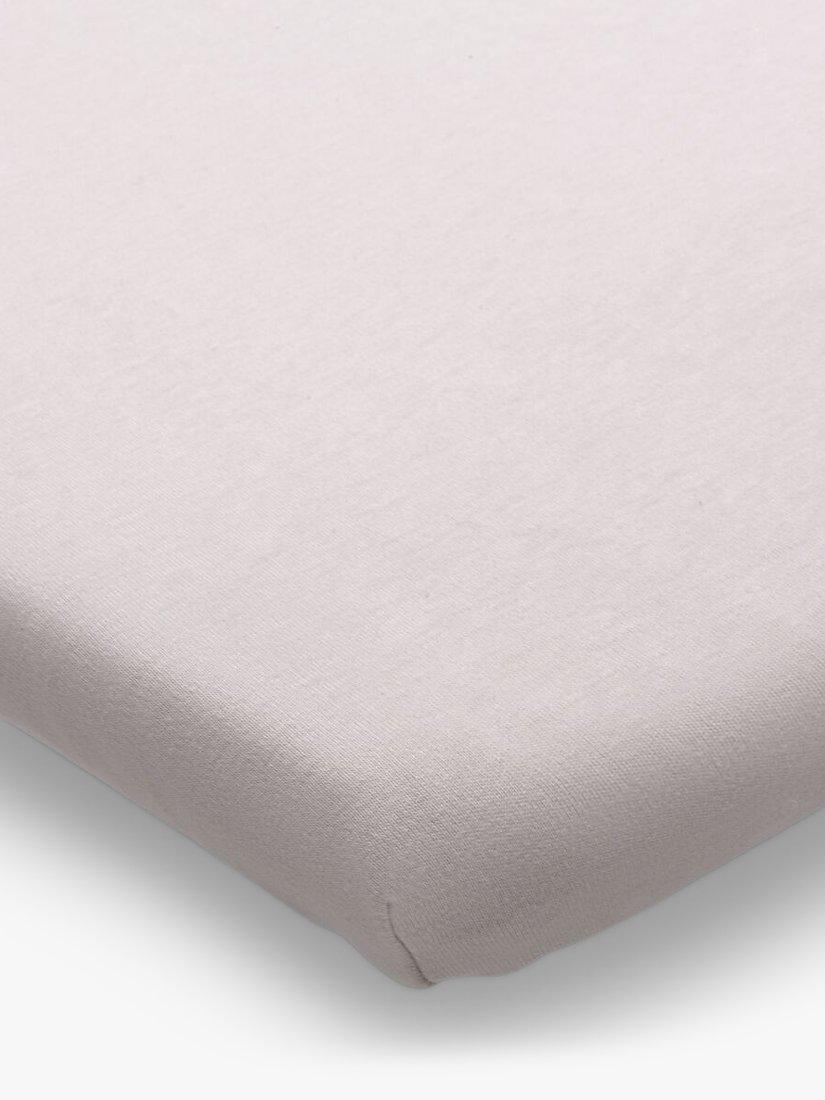 Bugaboo travel cot fitted sheet white 91x51cm - British product