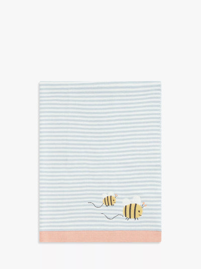 John Lewis Oh My Darling Bee Baumwoll-Decke, 100 x 75 cm