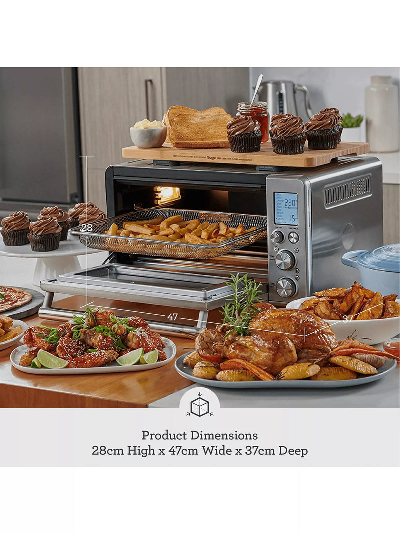 Sage Smart Oven Air Fryer stainless steel countertop - British product